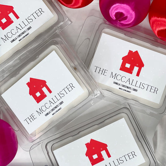 The McCallister Wax Melts (vanilla • chestnuts • cider)