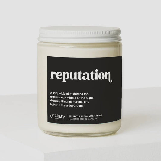 Reputation Candle (mahogany • teakwood • geranium)