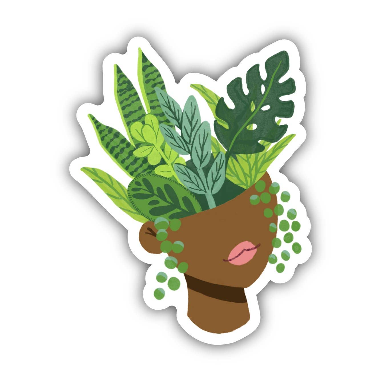 Head Planter Sticker