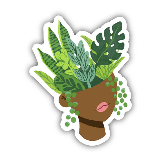 Head Planter Sticker