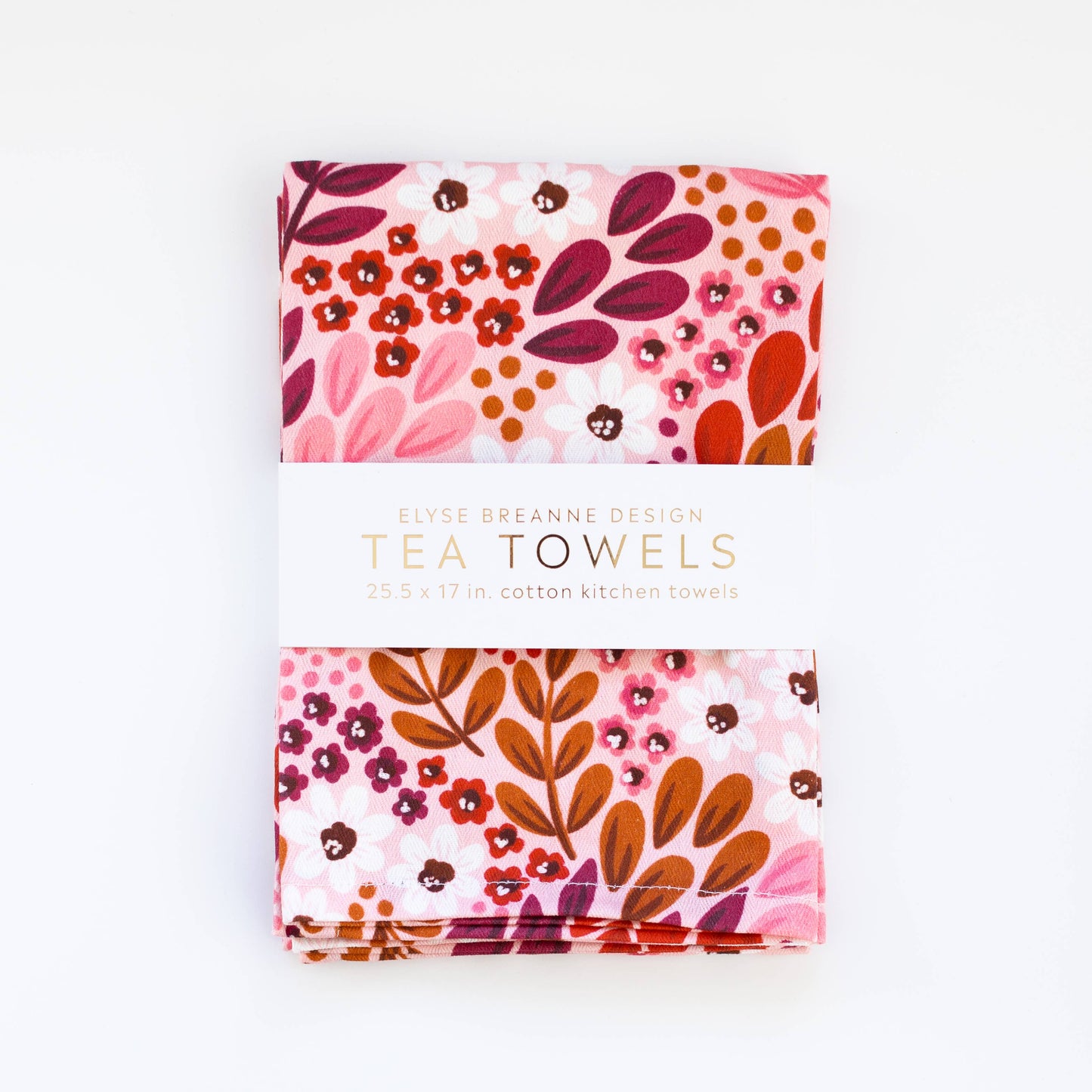 Sangria Floral Tea Towels (Pack of 2)