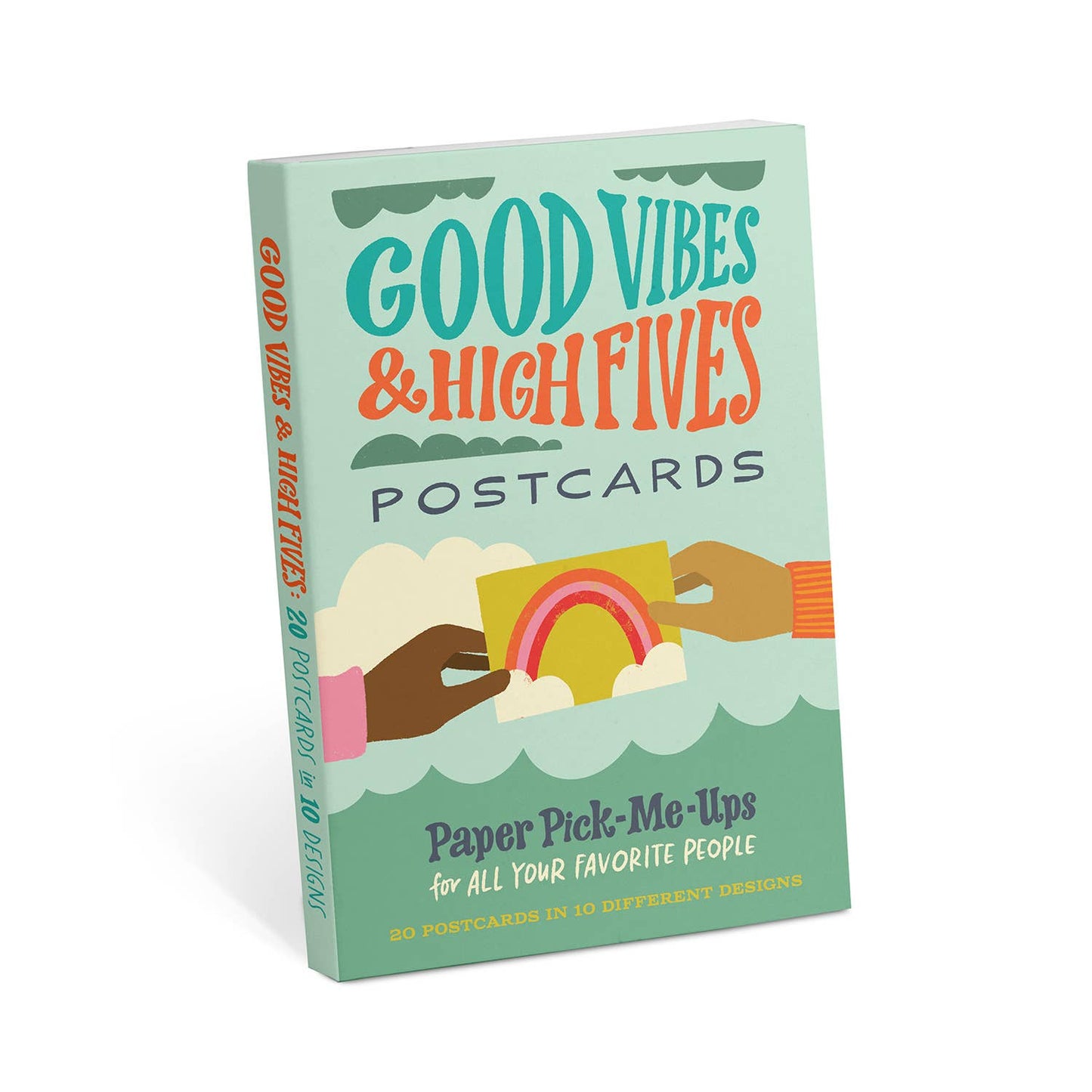 Good Vibes and High Fives Postcard Book