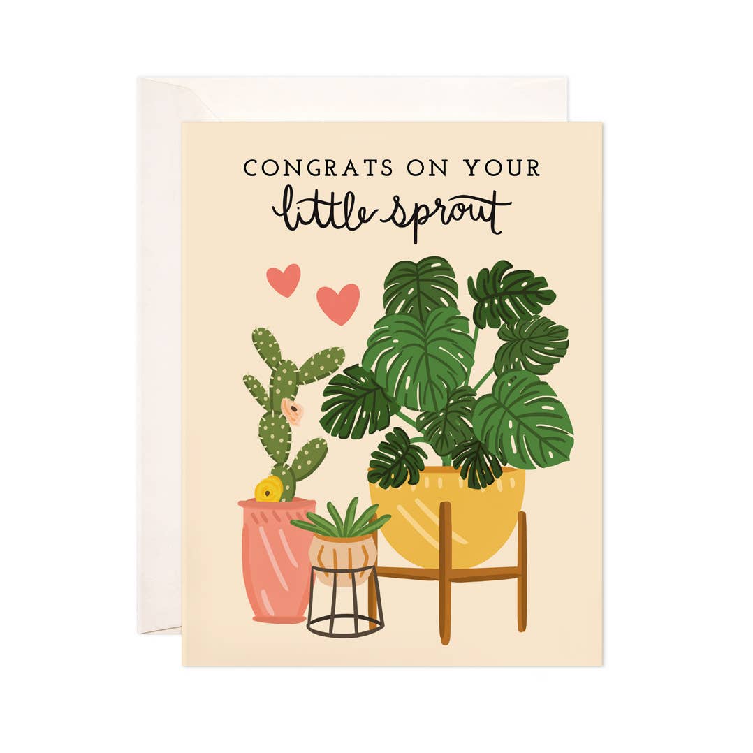 Little Sprout Greeting Card
