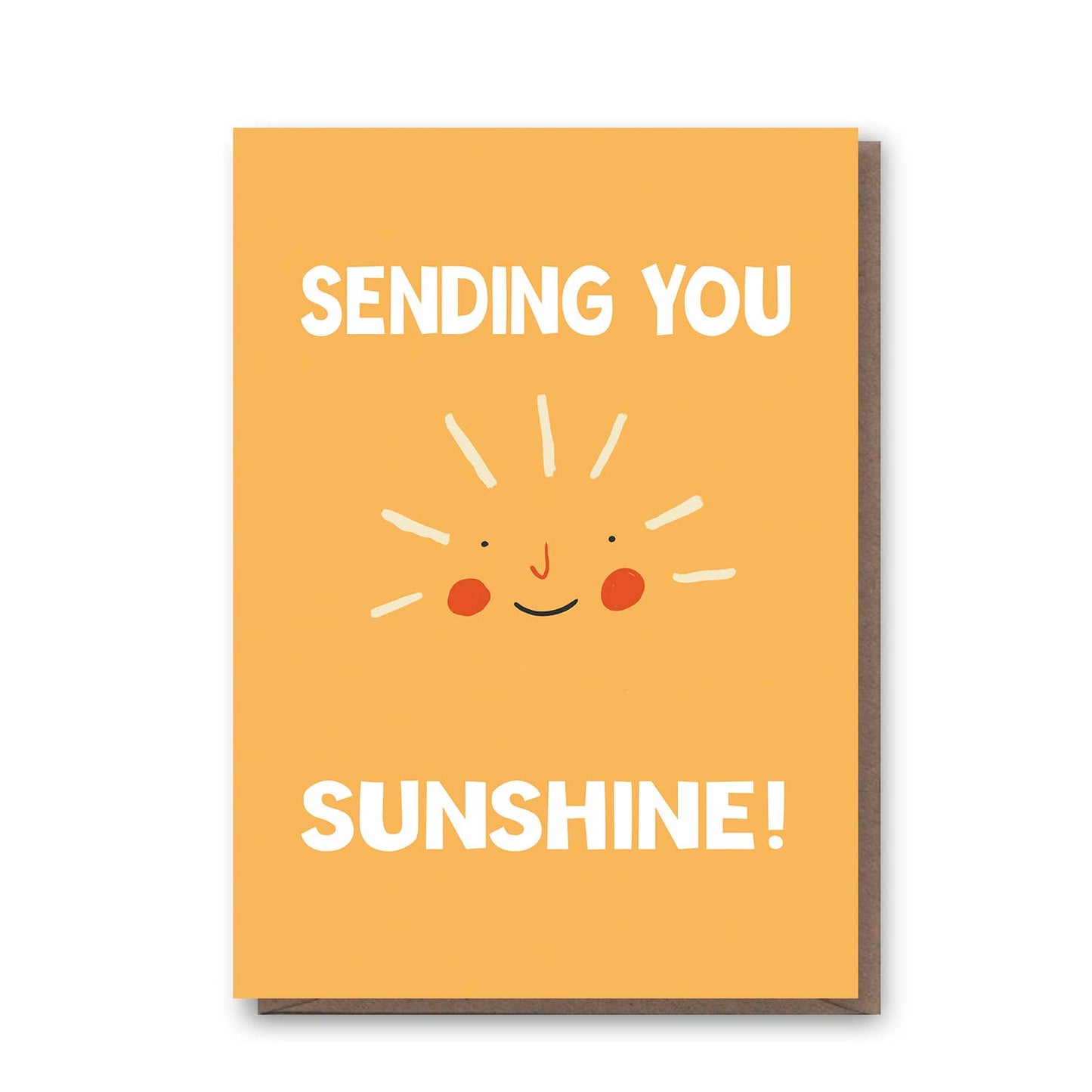 Sending You Sunshine Greeting Card