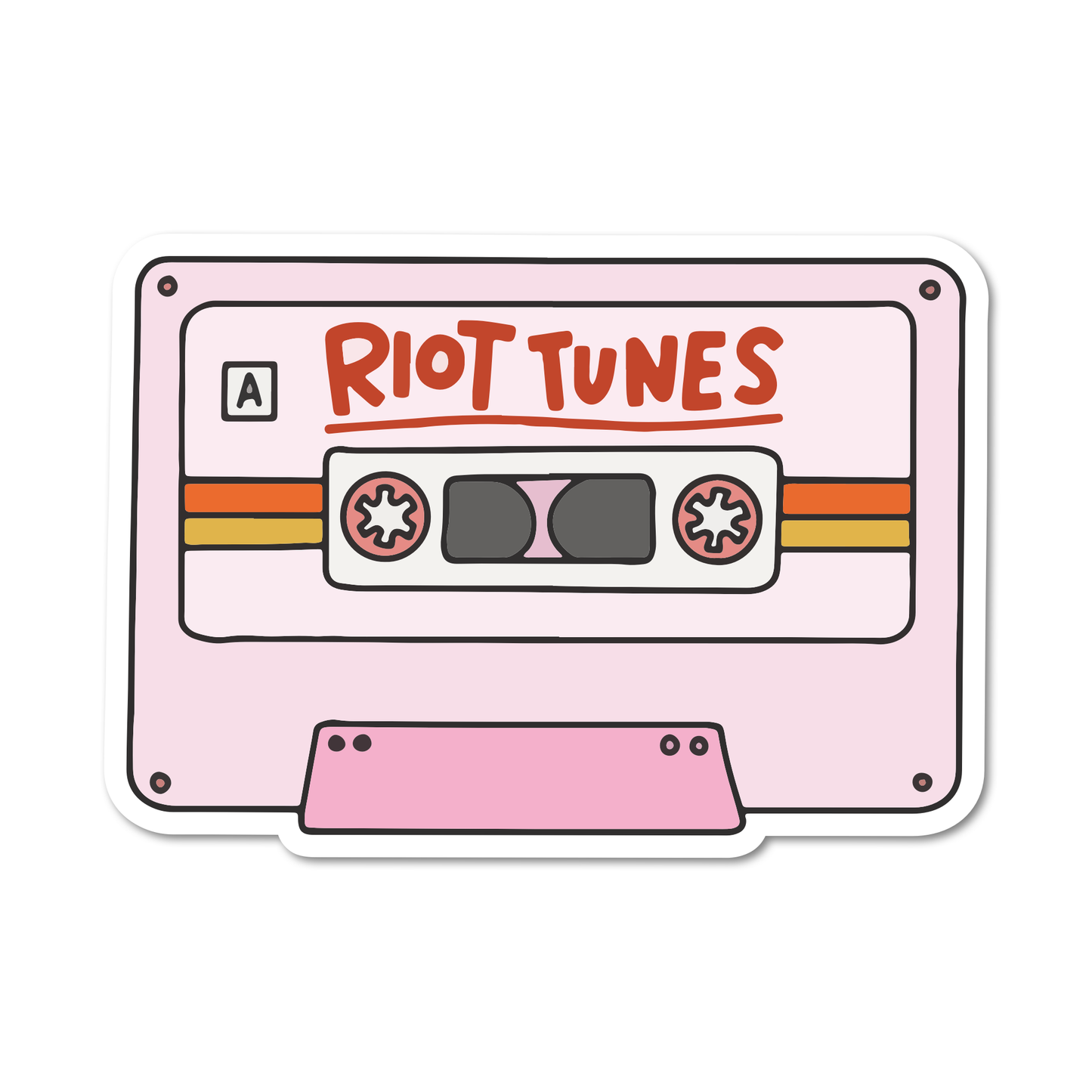 Riot Tunes Sticker
