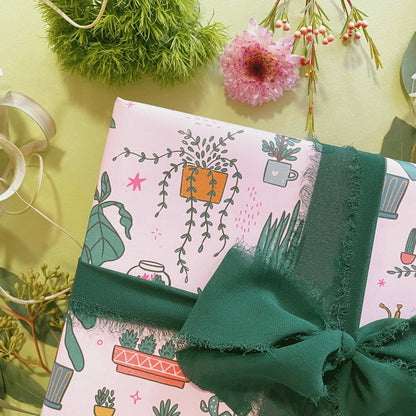 Gift Wrap: House Plants