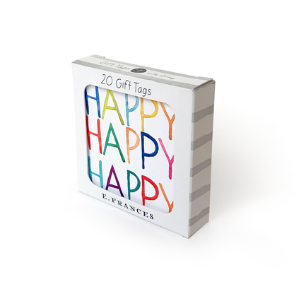 Happy Gift Tags (set of 20)