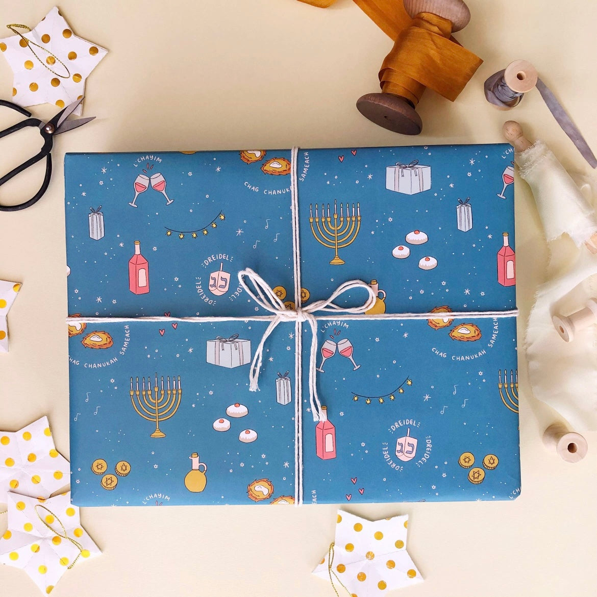 Gift Wrap: Hanukkah Party