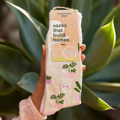 Socks that Build Homes (Plants)