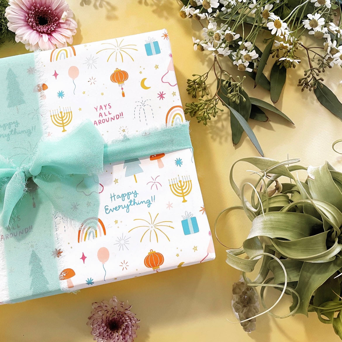 Gift Wrap: Happy Everything