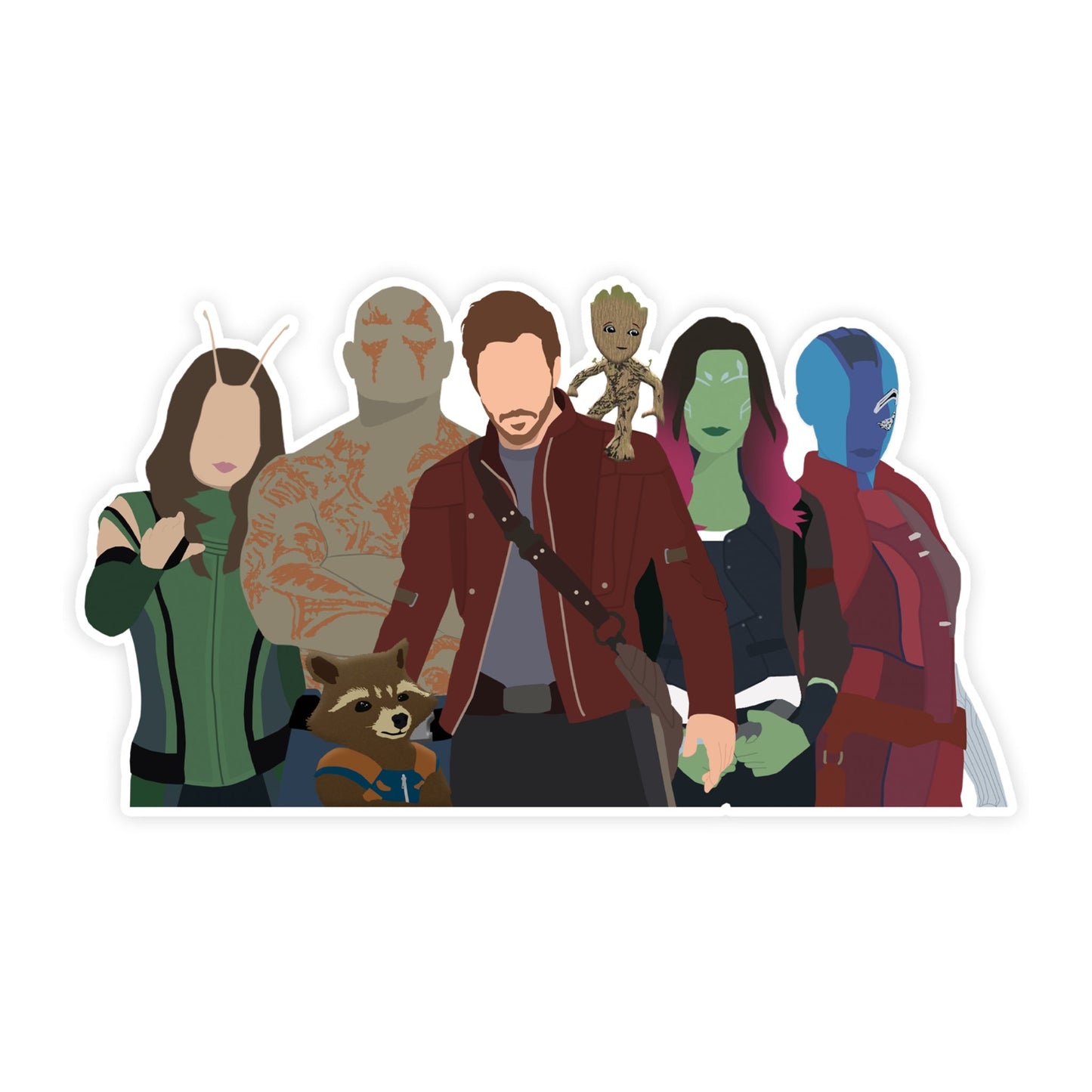 Guardians of the Galaxy Sticker