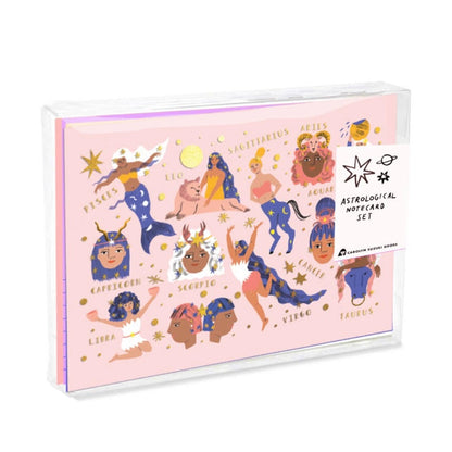 Astrology Ladies Notecards (Set of 8)