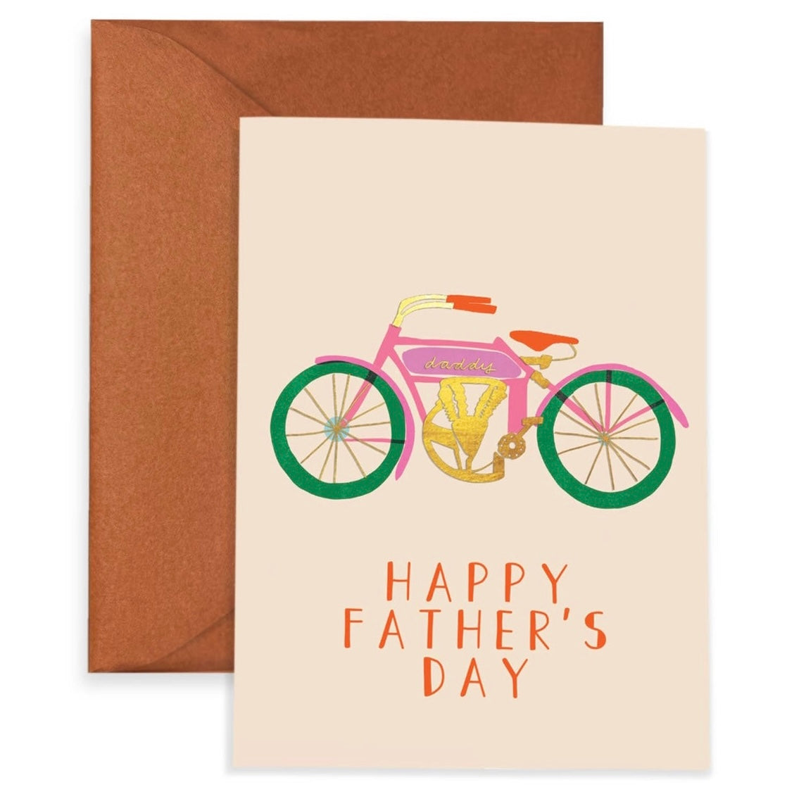 Vintage Bike Father’s Day Card